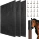 thumbnail image 1 of 2 Piezas Rascadores De Ganado De Caballo Post De Rascado De Caballo Kit De Cepillo De Masaje Súper Suave Para Bovino Equino Almohadilla De Alivio De La Picazón Para El Perro De La Vaca De, 1 of 3