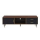thumbnail image 2 of Rack Moscú , Soporte de TV / 58 pulgadas cafe 150x40x45, 2 of 5