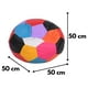 thumbnail image 3 of Pouf Pera Multicolor Eco Cuero 50x50x50 cm, 3 of 3