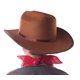 thumbnail image 5 of Sombrero vaquero Aeromax Junior con bandana marrón, 5 of 8