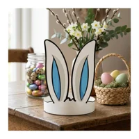 Genérico - Pack 50 Cintillos Orejas De Conejo Pascua Resurrección Cartón