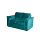 thumbnail image 2 of Sofa Ancona 2 C Tela Velvet Turquesa, 2 of 6