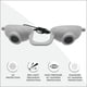 thumbnail image 2 of Gafas Evo Flex De Protección Ocular Uv Color Gris, 2 of 7
