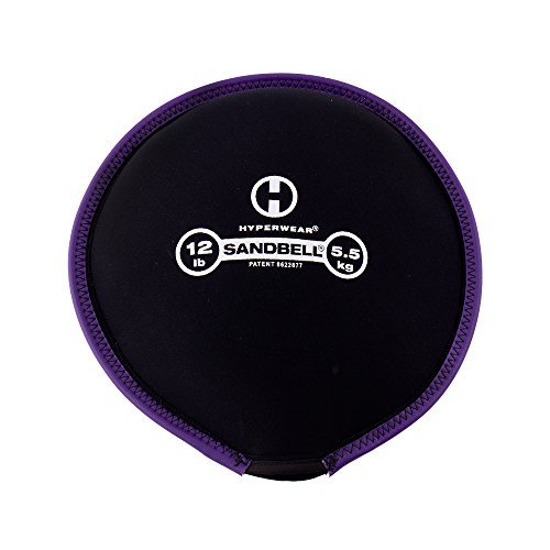 SandBell saco de arena para entrenamiento, peso libre Hyperwear 5.4 kg