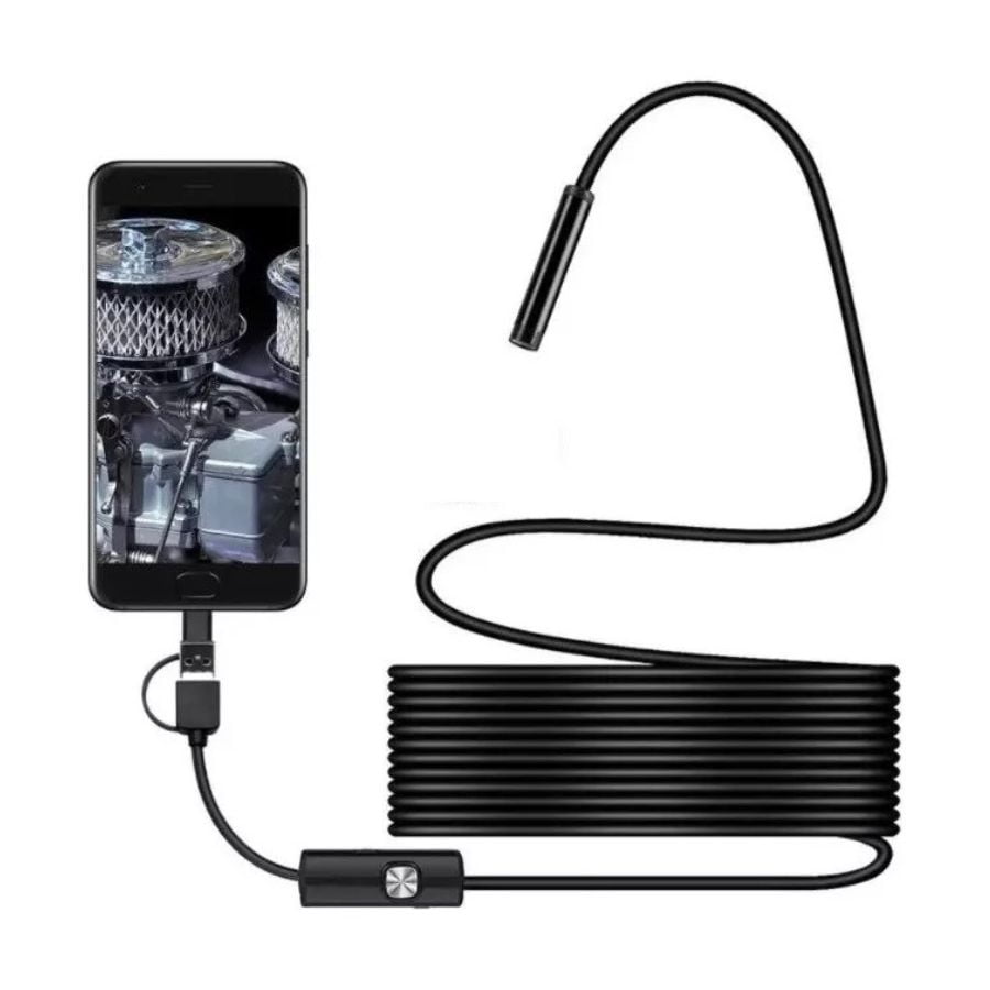 Click Ventas - Mini Cámara Endoscopio Cable Flexible De 55mm Android O Pc