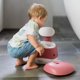 thumbnail image 2 of Orinal de Entrenamiento Kindsgut con Motivo de Ballena – Rosa Empolvado, 2 of 7
