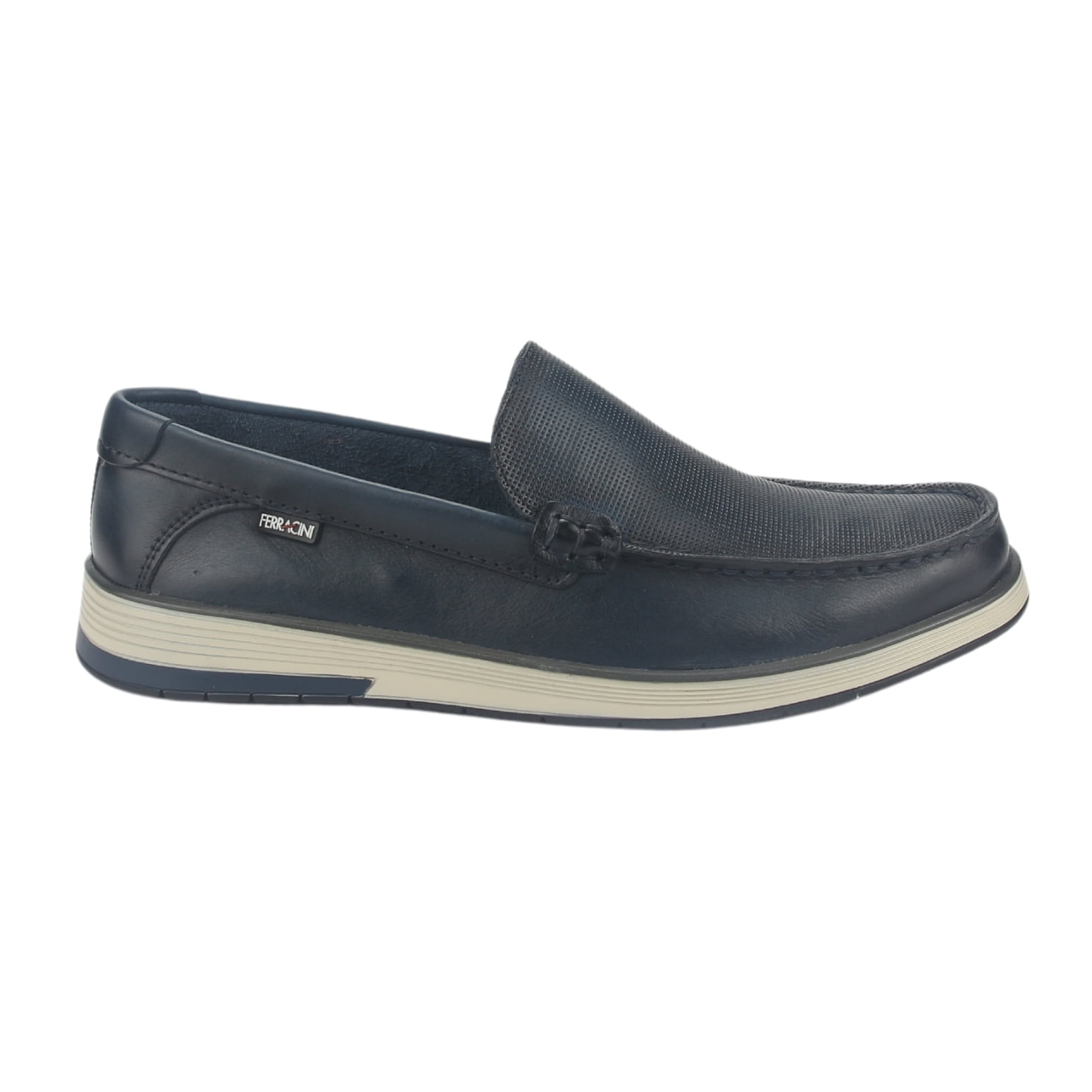 Zapato Ferracini Hombre 6989 Azul Marino Casual