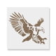thumbnail image 1 of Plantilla De Esténcil Águila Ave 30x30 Cm, 1 of 8
