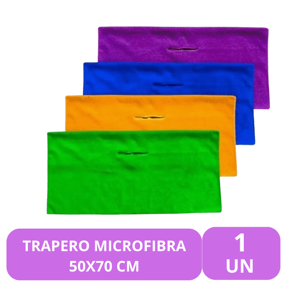 Trapero Microfibra con ojal 50x70 Unidad