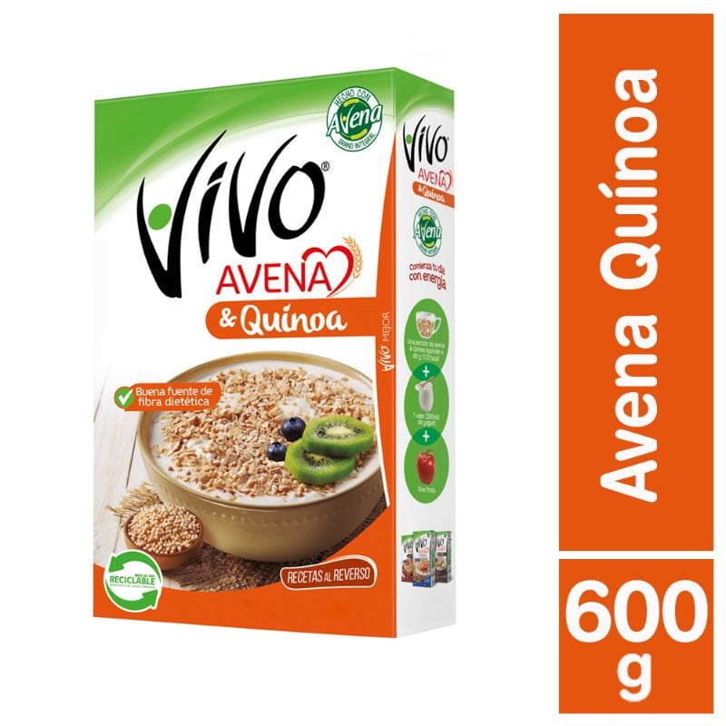 Avena Quínoa 600 g Vivo