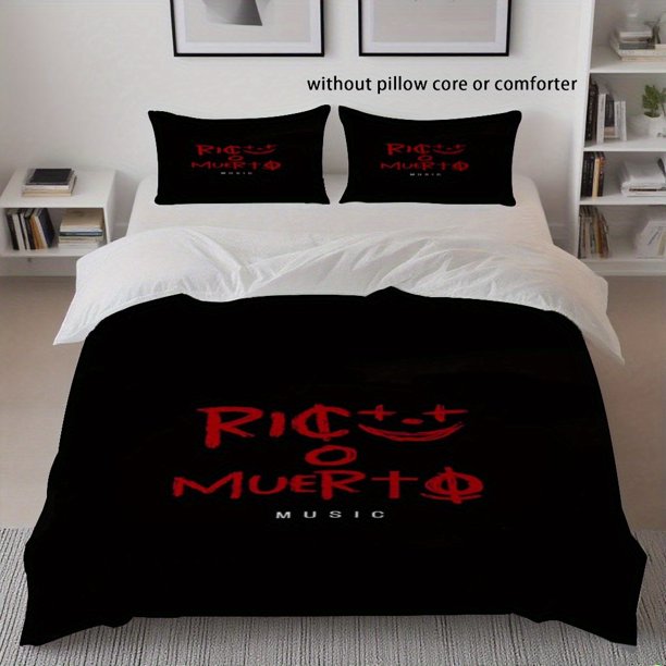 3pcs Victor Mendivil Wallpaper Printed Duvet Cover Set All-Season Suitable for RV Travel