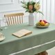 thumbnail image 5 of Mantel EHouseHome 152x305 cm Verde Salvia con Encaje Blanco, 5 of 8