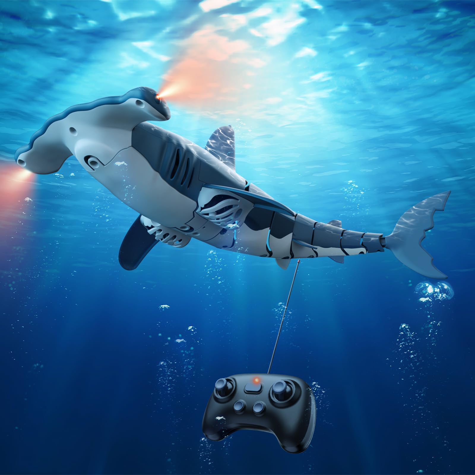 Control Remoto Shark Toy Fygurso High Simulation Para Niños