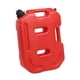 thumbnail image 4 of Tanque de combustible para automóvil, bidón de almacenamiento de líquidos de 10 l, portátil y práctico, bidón de combustible para barco, motocicleta y Rojo, 4 of 5