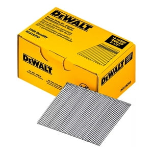 Caja De 2500 Clavos Reforzados 2-1/2 16Ga Dewalt Dca16250 Amarillo
