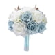 thumbnail image 3 of Ramo De Boda Decorativo Con Flores Artificiales De Seda Para Aniversario, Hogar, Compromiso, 22 Cm De Ancho, 3 of 5