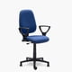 thumbnail image 2 of Silla Escritorio Rudy Alta Brazo Fijo Tela Azul, 2 of 5