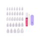 thumbnail image 4 of Uñas Postizas KISS Cuento de Hadas Rosa Mediano 32 uds, 4 of 9