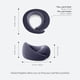 thumbnail image 5 of Almohada cervical OSTRICH PILLOW Go Premium Memory Foam Travel, 5 of 8