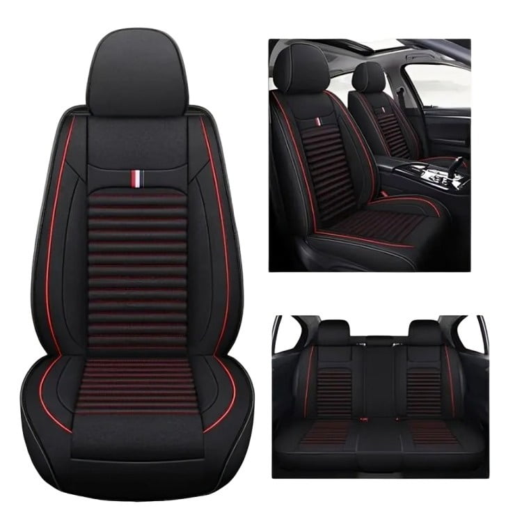 Genérico - Set 5 Funda Cubre Asiento Universal Tela Forro Asiento