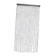 thumbnail image 1 of Cortina De Hilo Brillo Colgante Divisor De Sala Cortinas De Gas Voile Negro, 1 of 5