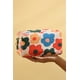 thumbnail image 5 of Cosmetiquero Maquillaje Square tela pana flores Gloriahoon, 5 of 6