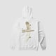 thumbnail image 2 of Poleron Hoodie "This is Skateboarding" White, 2 of 2