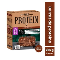 Barra Proteína Vegana Mokka 5 Un 225 G Wild Protein
