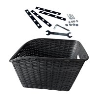 Magideal - Cesta Para Bicicleta, Portaequipajes Trasero Para Bicicleta, Gran Capacidad, Con Accesorios De Montaje, Cesta Para Portaequipajes De Ciclismo, Cesta