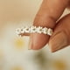 thumbnail image 1 of Elegant Daisy Flower Ring for Women - Perfect for Promise, Romantic, and Engagement Occasions, 1 of 4