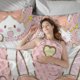 thumbnail image 5 of Wish Me Mell 3-Piece Bedding Set For Kids Boys Girls Adult Cartoon Warm Cute Fashion Holiday Present Gift Bed Sheets, 5 of 5