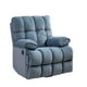thumbnail image 1 of Berger Reclinable Moderno Masaje 8 Puntos Andy Azul 81RM, 1 of 3