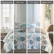 thumbnail image 2 of Juego de cama Madison Park King 7 piezas Aqua Coastal, 2 of 9