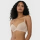 thumbnail image 3 of Sostén Mujer Microfibra Copa B Beige Corona, 3 of 5