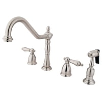 Grifo De Cocina Kingston Brass Heritage Center Set De 8 Pulgadas