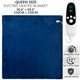 thumbnail image 2 of Manta eléctrica térmica Get Trend Fleece Queen Navy 230 V, 2 of 6