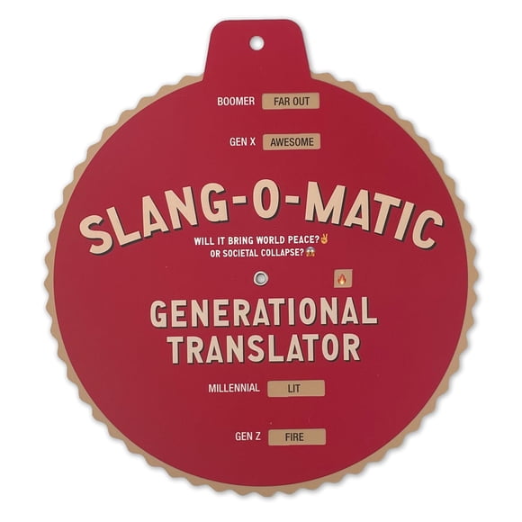 Rueda Traductora De Jerga Slang o matic 20 X 22 Cm
