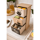 thumbnail image 3 of Caja de madera para té y café organizador 3 cajones hogar #4, 3 of 3