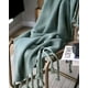 thumbnail image 3 of Manta Chenille Con Flecos De Soga Decorativa Para Cama O Sofa, 3 of 4