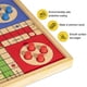 thumbnail image 2 of Juego de mesa Ludo Gamitrak 30 cm 2‑en‑1 reversible (Ludo y Serpientes y Escaleras), 2 of 5