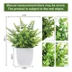 thumbnail image 2 of Norplat 4 Plantas Artificiales Decorativas Hogar Macetas, 2 of 3