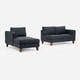 thumbnail image 3 of Sofa Parma Izquierdo Tela Grafito, 3 of 6