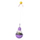 thumbnail image 3 of Vaso Para Gatos, Bola De Comida, Rompecabezas Divertido, Dispensador De Golosinas Para Gatos, Juguete Para Perro, Mascota, Violeta, 3 of 3