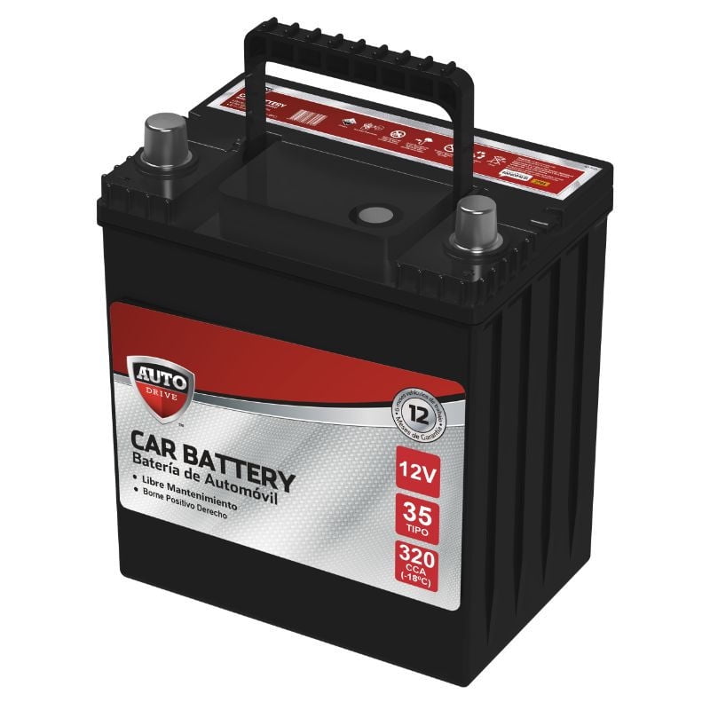 Bateria De Auto Mf40b19l 320cca Ad-35zl 1 Un Autodrive