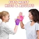 thumbnail image 3 of Guantes de neón para niños, juego de 12, guantes de malla para la muñeca, artículos de fiesta de neón perfectos, accesorios geniales para Halloween, regalos de fiesta de cumpleaños de los 80, artículo, 3 of 6