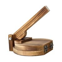 Magideal - Prensa De Tortillas De Madera, Herramienta Prensadora De Tortillas De Maíz, Prensadora Manual De Tortillas Mexicanas, Fabricación De Envoltorios Para Redondo