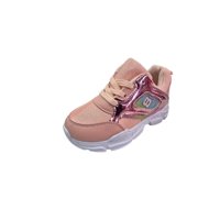 Vinnys Outlet - Zapatilla Brillante Rosado Niña
