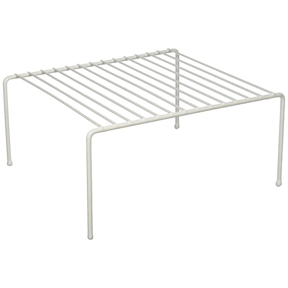 Ayudante de Cocina Mediano Estante Panacea Grayline Blanco 29x27x14 cm