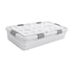 thumbnail image 3 of Cesta Organizadora Para Debajo De La Cama, Para Dormitorio, Armario, Apartamento, Altura 16 Cm, Color Blanco, 3 of 6