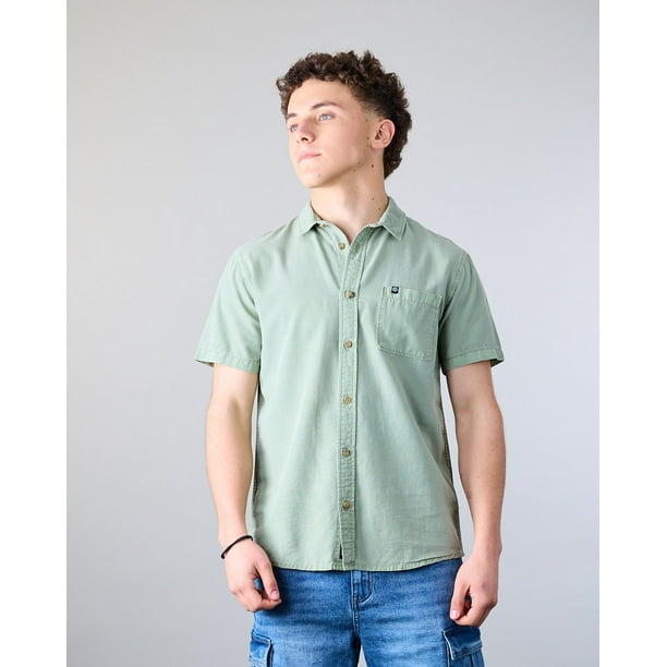 Camisa manga corta Hombre Algodón Tencel XV5381 Polemic